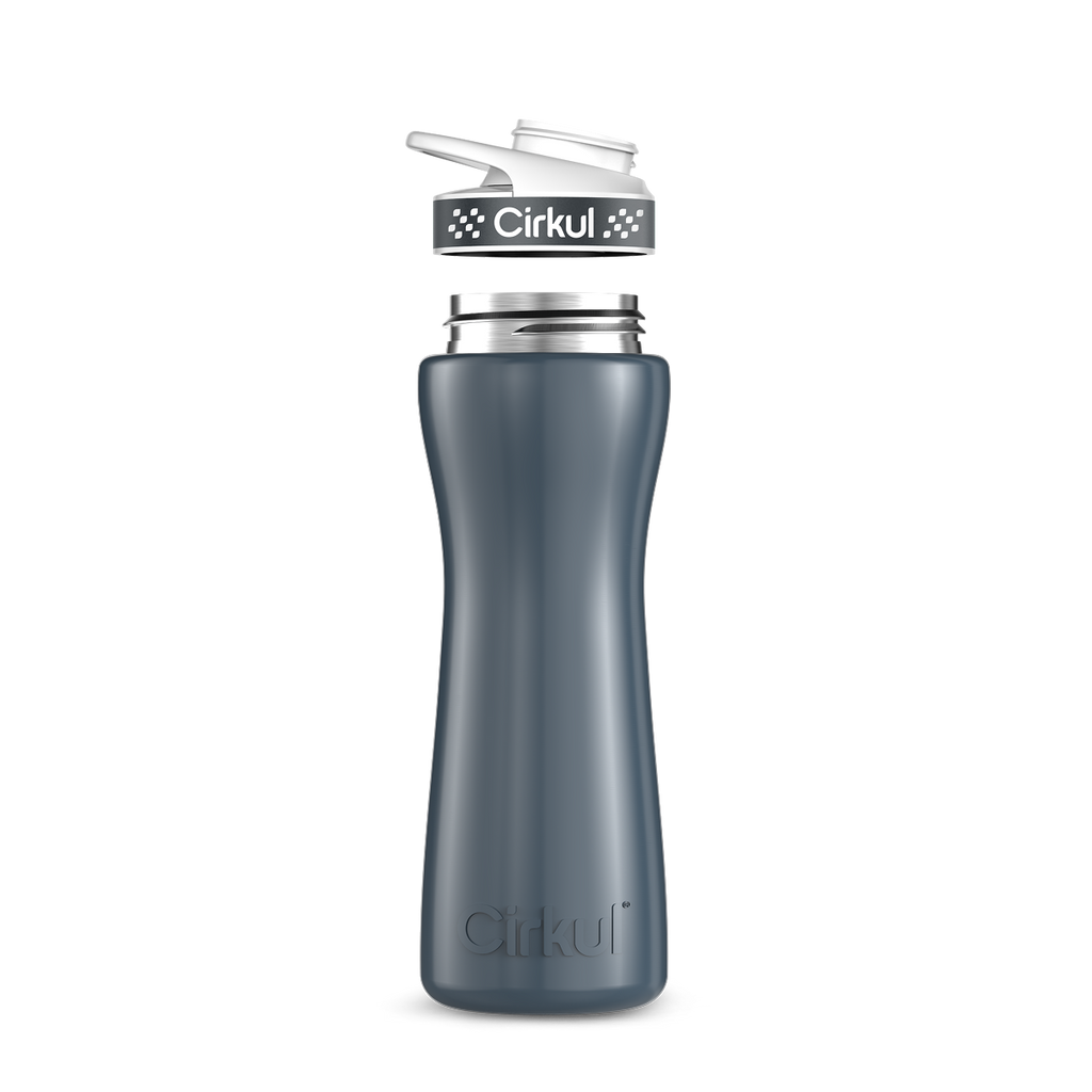 22oz. Stainless Steel Bottle & Comfort Grip Lid