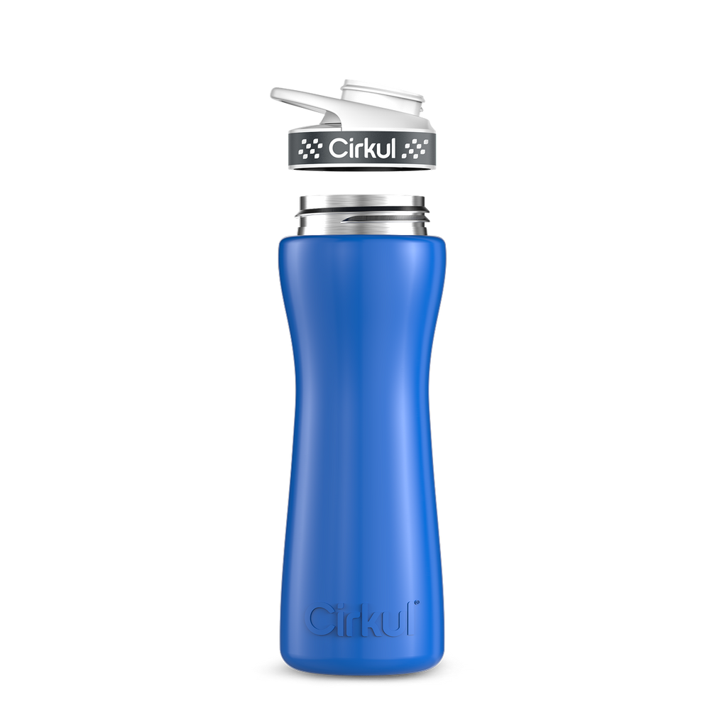 22oz. Stainless Steel Bottle & Comfort Grip Lid
