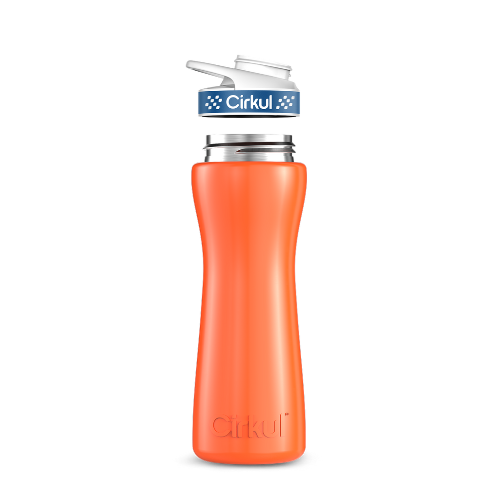 22oz. Stainless Steel Bottle & Comfort Grip Lid
