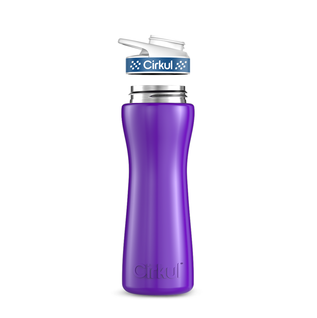 22oz. Stainless Steel Bottle & Comfort Grip Lid