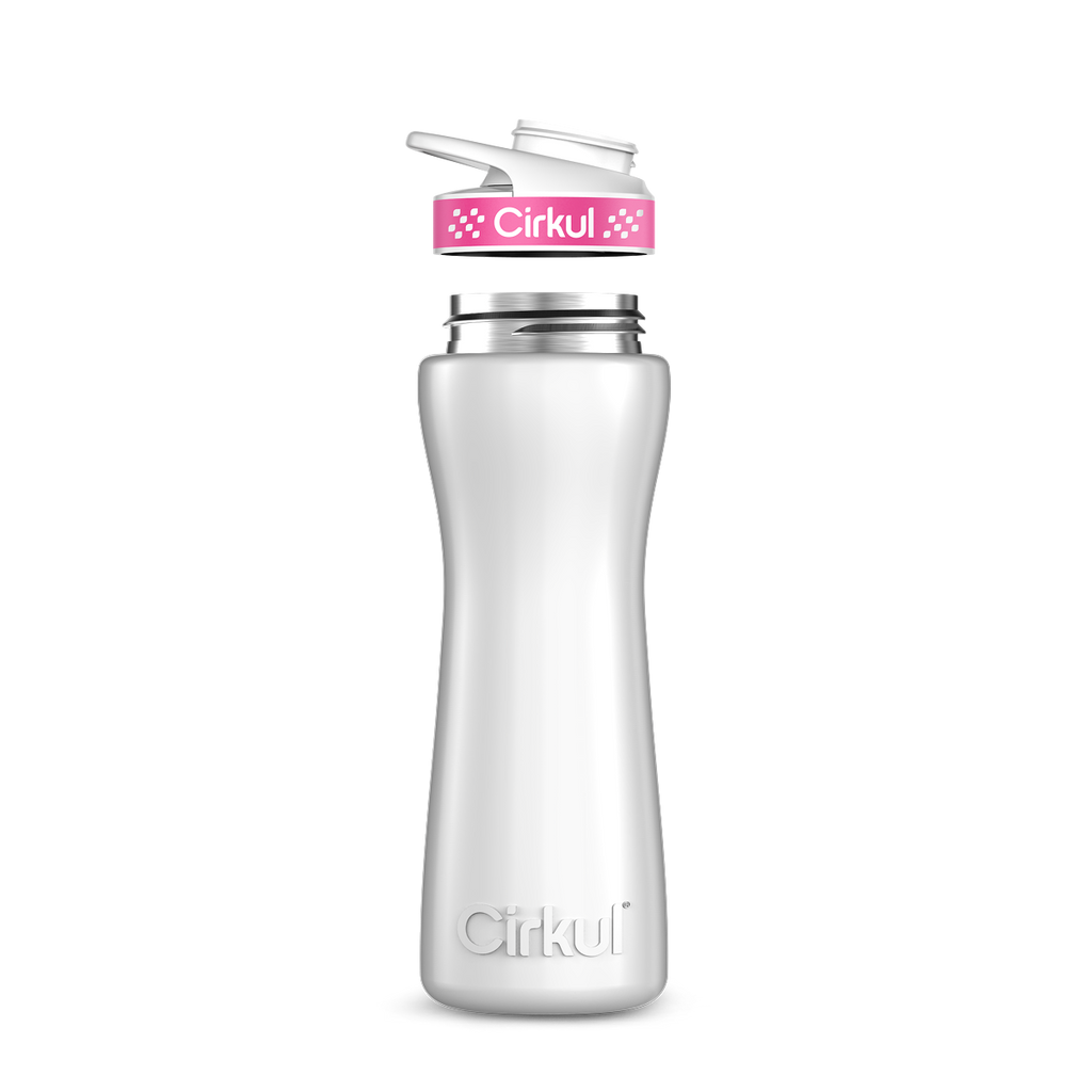 22oz. Stainless Steel Bottle & Comfort Grip Lid