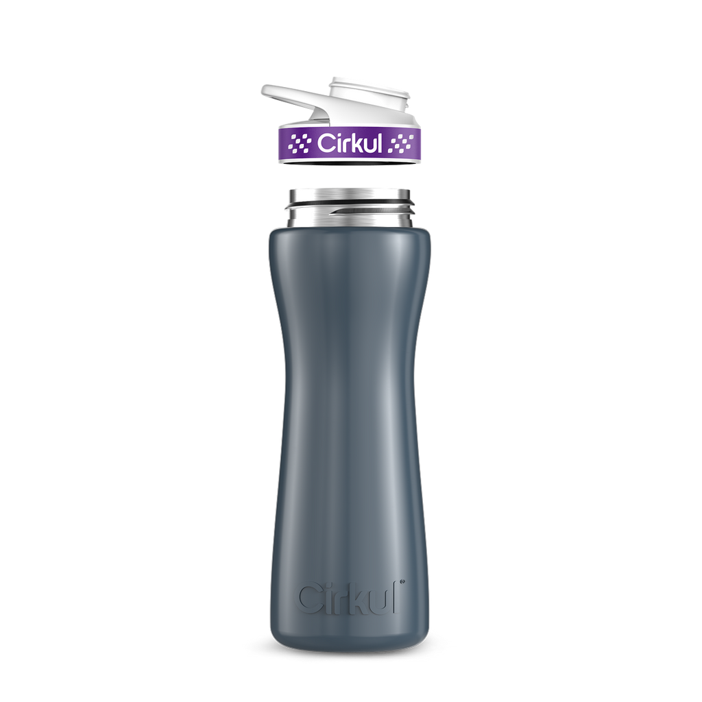 22oz. Stainless Steel Bottle & Comfort Grip Lid
