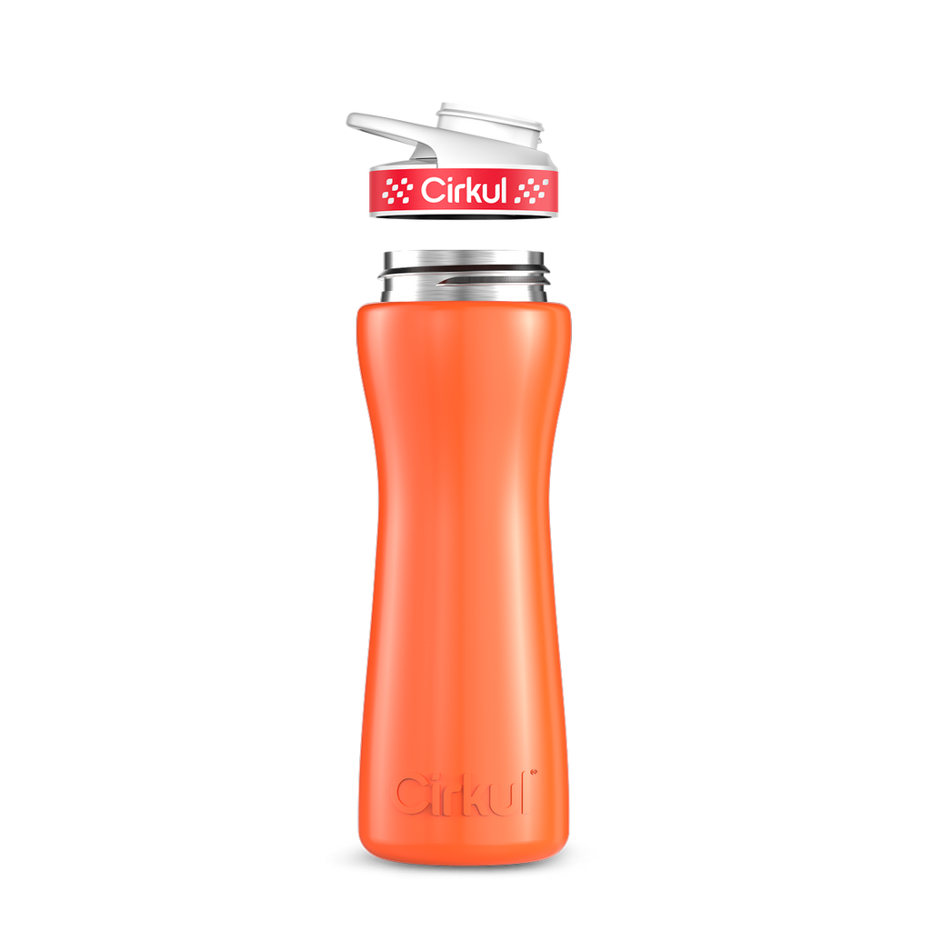 22oz. Stainless Steel Bottle & Comfort Grip Lid